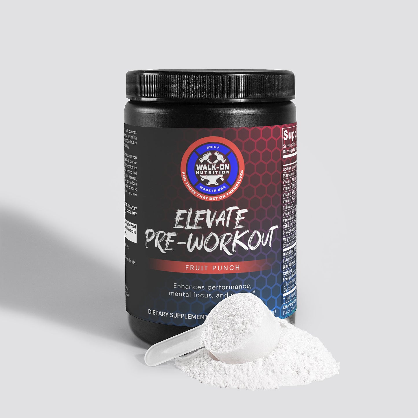 Elevate Pre-Workout (Fruit Punch)