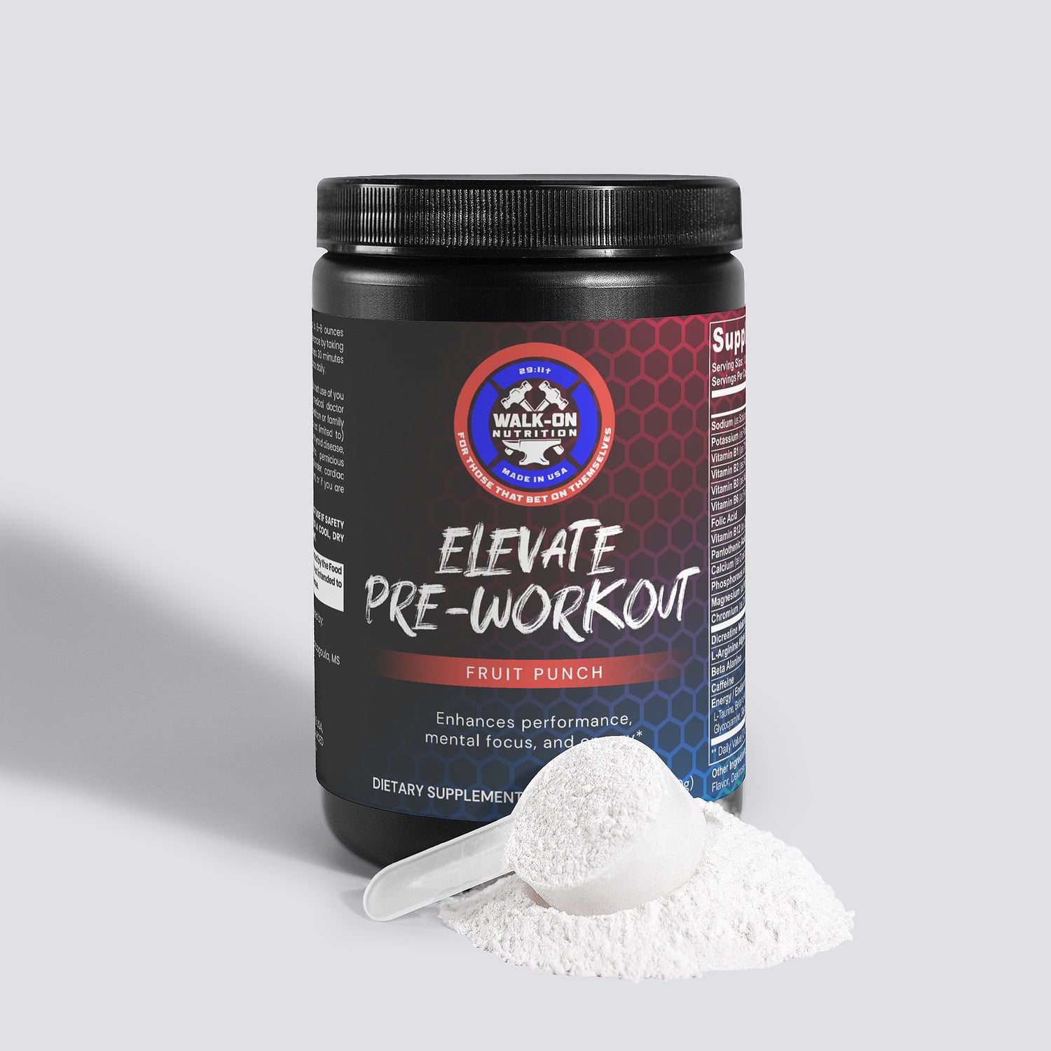 Elevate Pre-Workout (Fruit Punch)