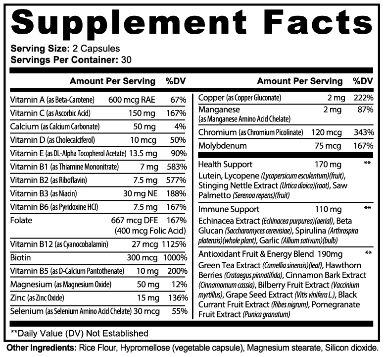 Totalspectrum Multivitamin